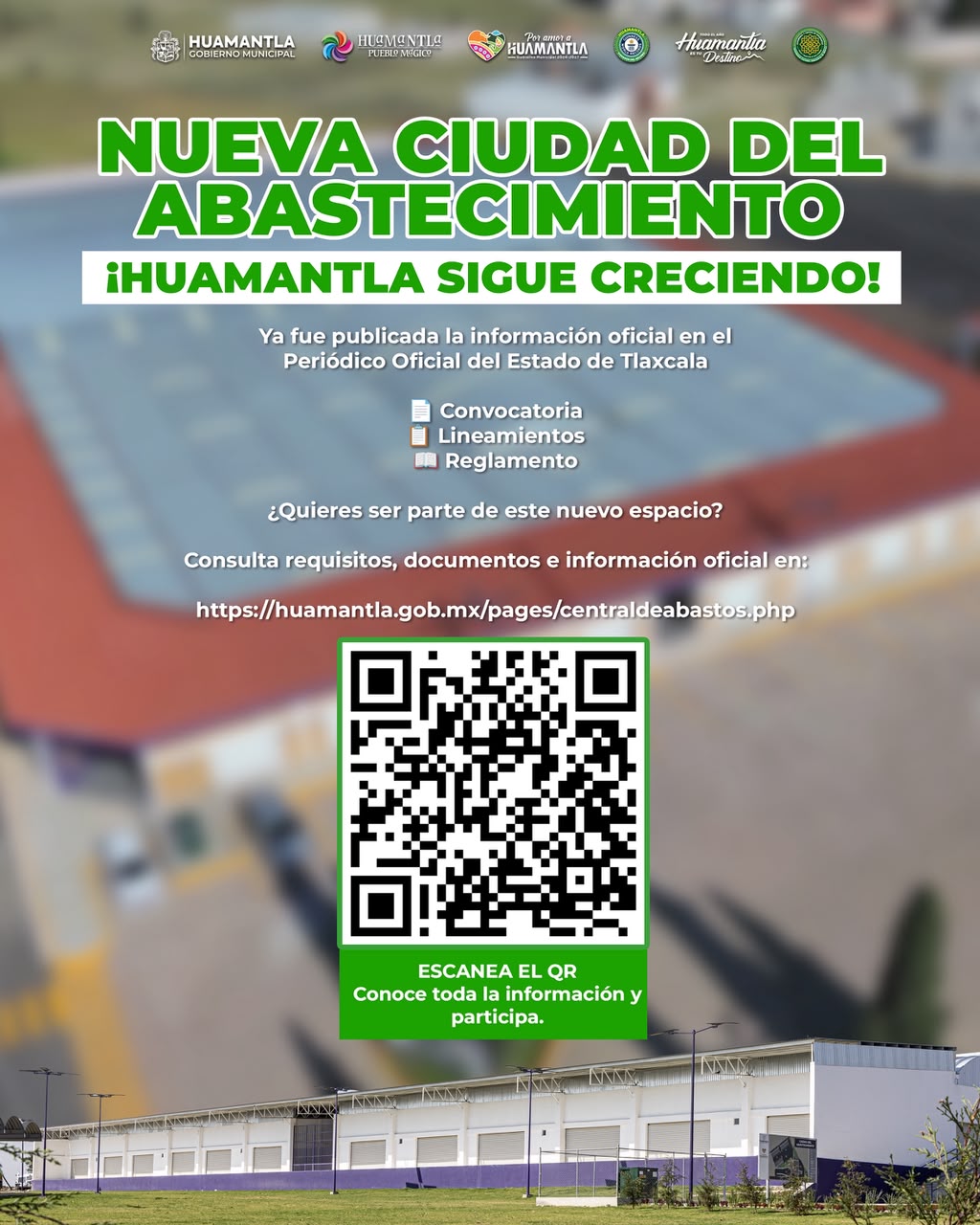 Ciudad del Abastecimiento de Huamantla: conoce el proceso para solicitar una concesión