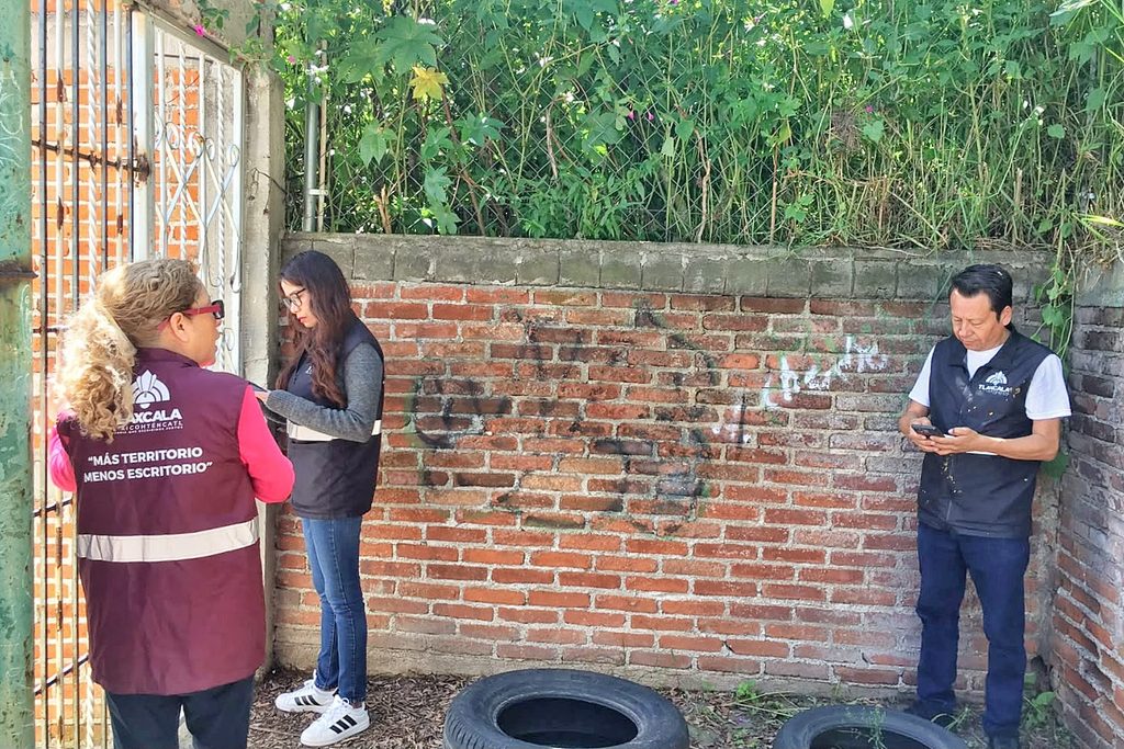 AYUNTAMIENTO DE TLAXCALA TRABAJA EN LA RECUPERACIÓN DE LAS ESCALINATAS DE LA PROLONGACIÓN 20 DE NOVIEMBRE