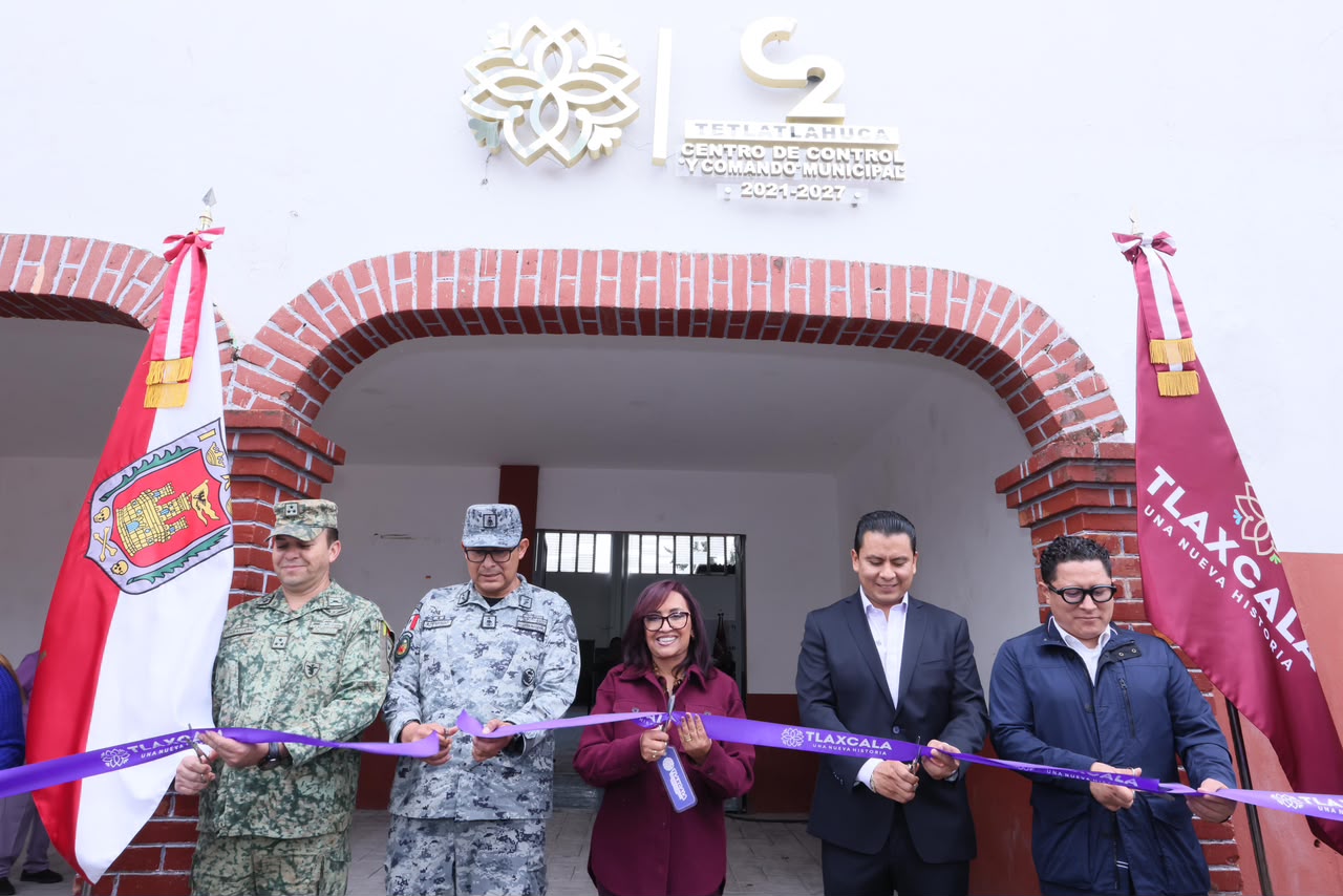 TETLATLAHUCA ESTRENA C2 PARA FORTALECER LA SEGURIDAD.