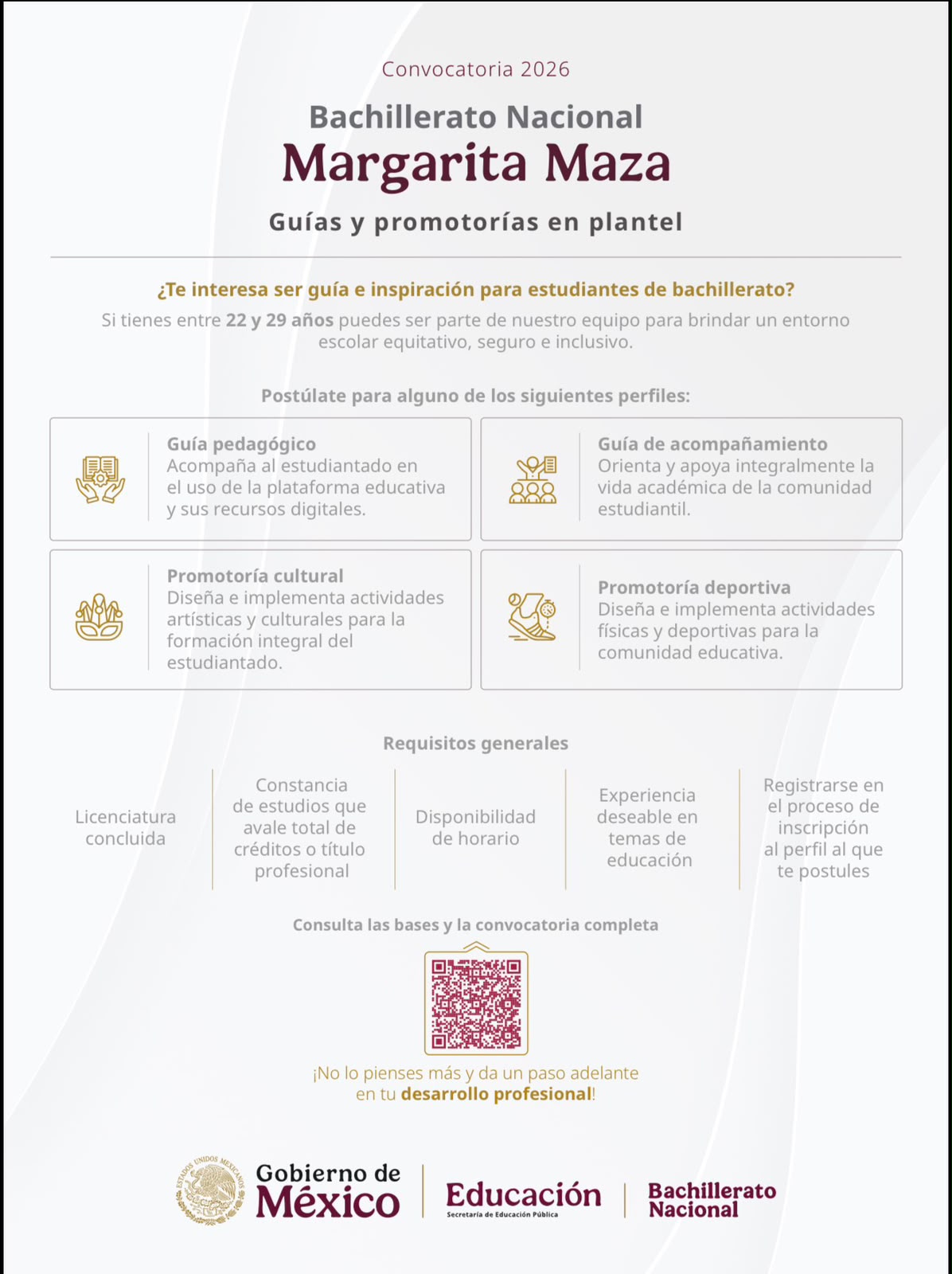DIFUNDE AYUNTAMIENTO DE HUAMANTLA CONVOCATORIAS PARA LOS NUEVOS BACHILLERATOS “MARGARITA MAZA”