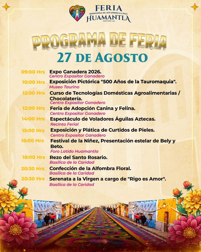 HUAMANTLA VIVE UN DÍA LLENO DE ALEGRÍA PARA LAS NIÑAS Y LOS NIÑOS EN SU FERIA