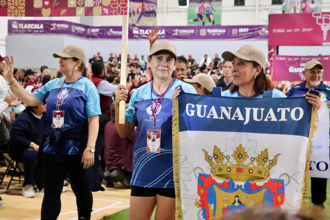 MÁS DE MIL 800 PERSONAS ADULTAS MAYORES CONVIERTEN A TLAXCALA EN CAPITAL DE LA “OLIMPIADA DE ORO”