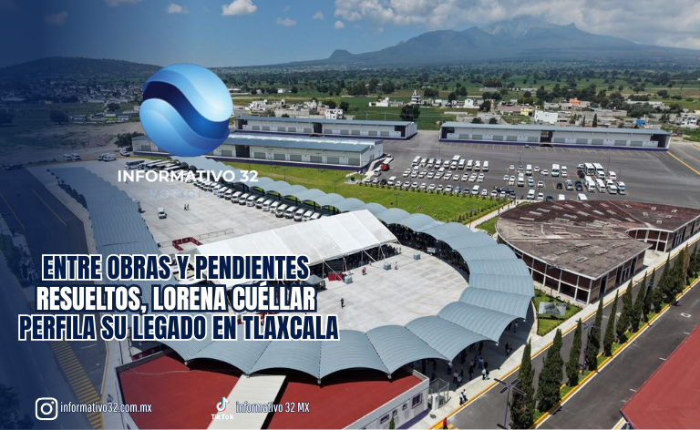 ENTRE OBRAS Y PENDIENTES RESUELTOS, LORENA CUÉLLAR PERFILA SU LEGADO EN TLAXCALA