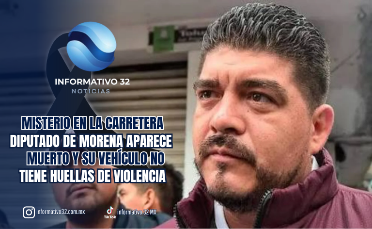 MISTERIO EN LA CARRETERA: DIPUTADO DE MORENA APARECE MUERTO Y SU VEHÍCULO NO TIENE HUELLAS DE VIOLENCIA