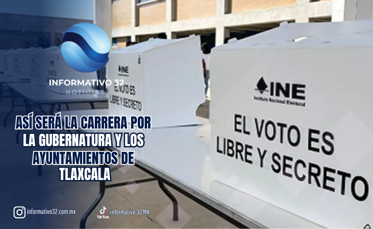 ¡APUNTA LAS FECHAS! ASÍ SERÁ LA CARRERA POR LA GUBERNATURA Y LOS AYUNTAMIENTOS DE TLAXCALA