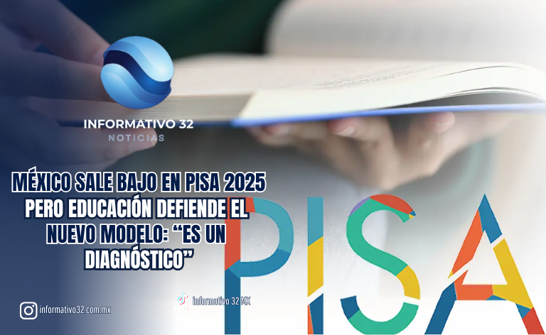 MÉXICO SALE BAJO EN PISA 2025, PERO EDUCACIÓN DEFIENDE EL NUEVO MODELO: “ES UN DIAGNÓSTICO”