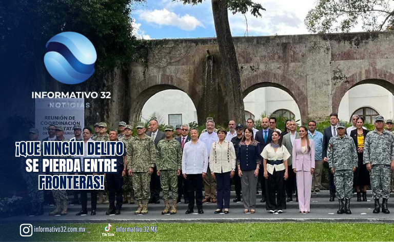 ¡QUE NINGÚN DELITO SE PIERDA ENTRE FRONTERAS! TLAXCALA PROPONE TABLERO REGIONAL DE SEGURIDAD
