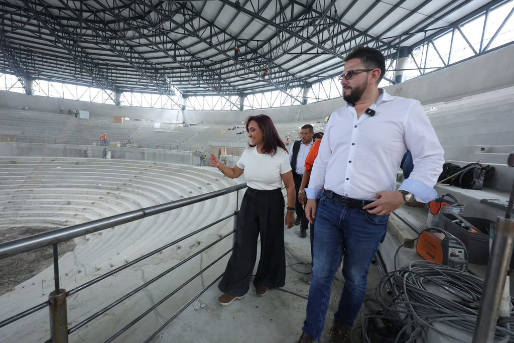 SUPERVISA GOBERNADORA AVANCES DEL RECINTO FERIAL RUMBO A TLAXCALA, LA FERIA DE FERIAS 2026