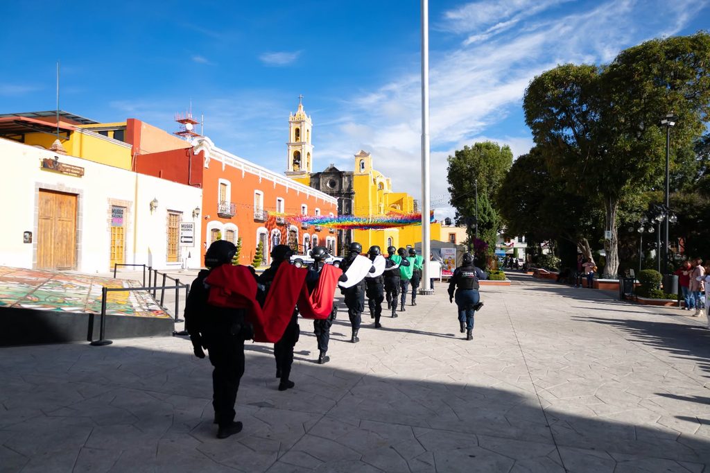 CON HOMENAJE CÍVICO, HUAMANTLA HONRA SU HISTORIA Y A SUS PERSONAJES ILUSTRES