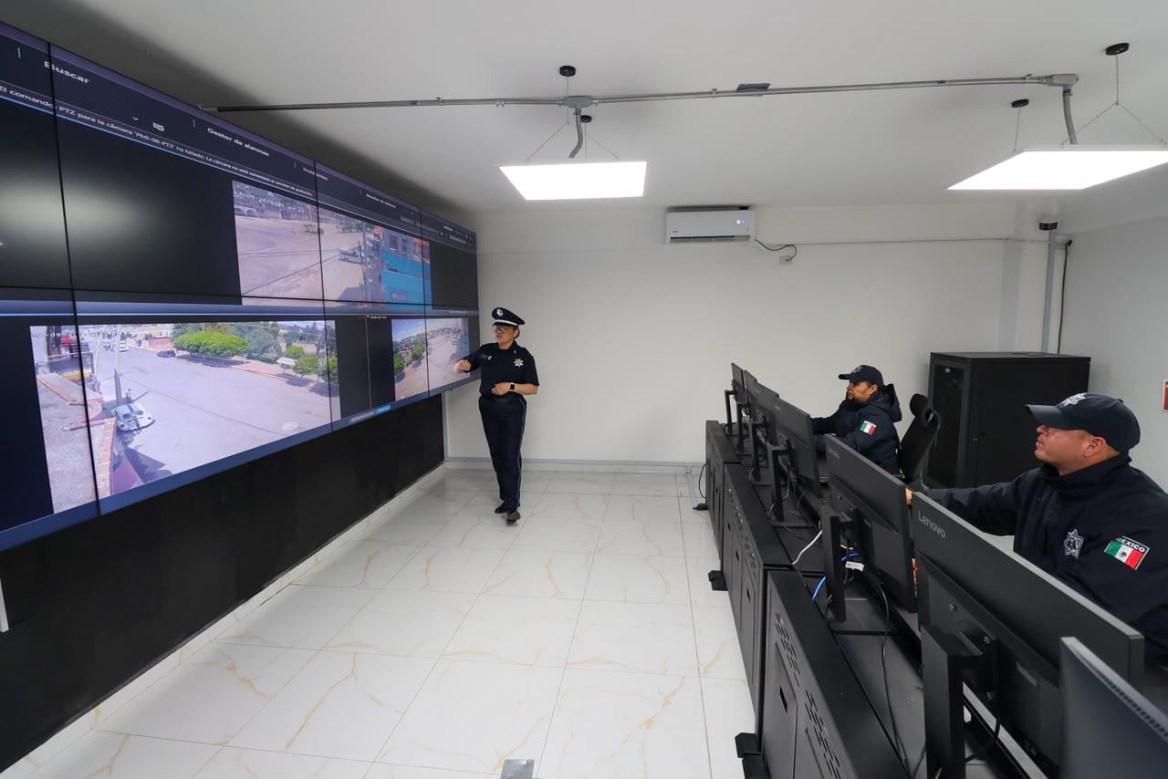REFUERZA TLAXCALA VIDEOVIGILANCIA MUNICIPAL CON NUEVO C2 EN TETLANOHCAN