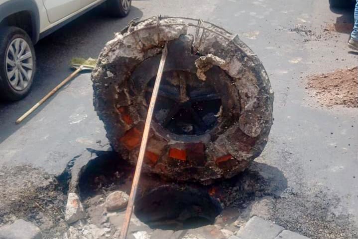 CALLE PORFIRIO DÍAZ RECIBE REHABILITACIÓN PARA MEJORAR LA SEGURIDAD VIAL