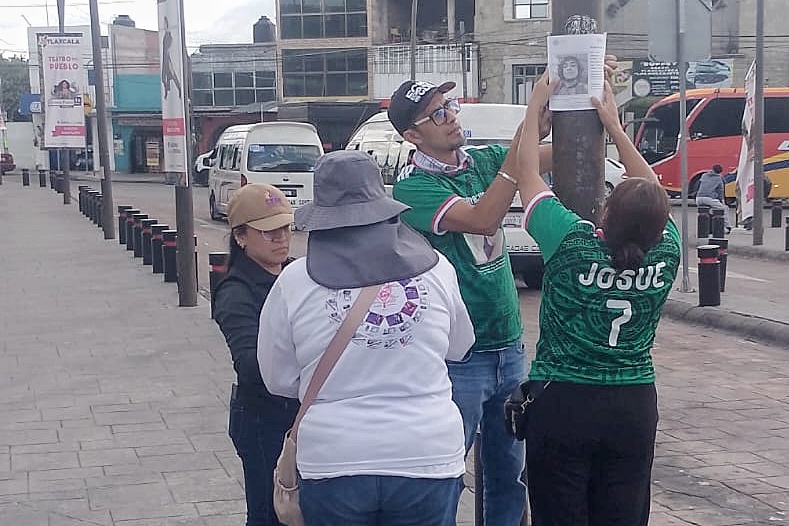 APOYA POLICÍA DE LA CAPITAL JORNADA DE BÚSQUEDA DE PERSONAS CON SEGURIDAD PERIMETRAL
