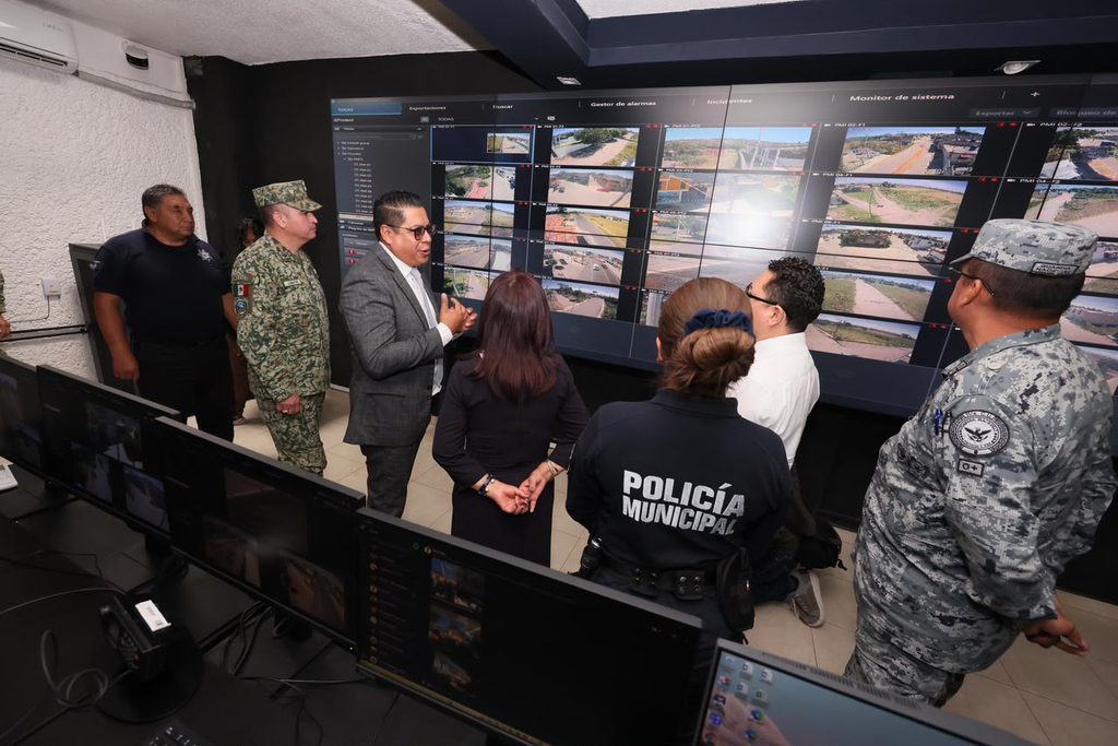 INAUGURA GOBERNADORA C2 EN HUACTZINCO; RED ESTATAL DE VIDEOVIGILANCIA AVANZA HACIA LOS 60 MUNICIPIOS.