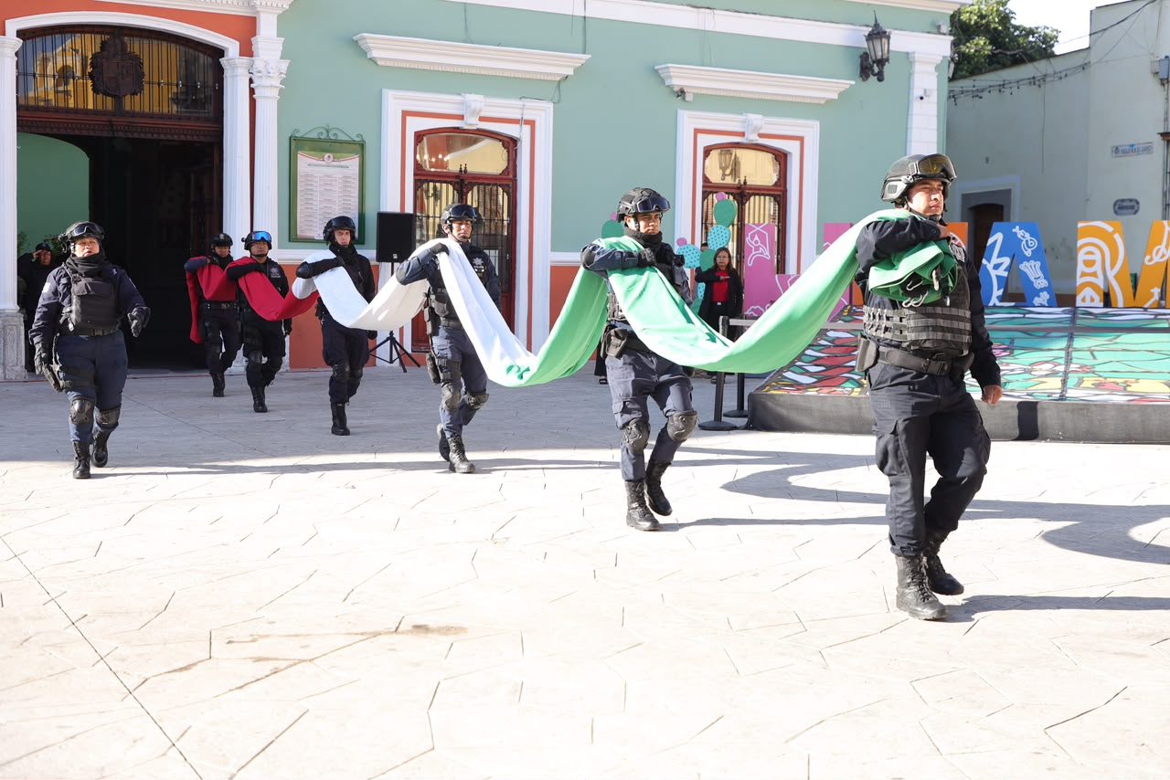 SAN JOSÉ XICOHTÉNCATL PARTICIPA EN EL HOMENAJE CÍVICO DE SEPTIEMBRE