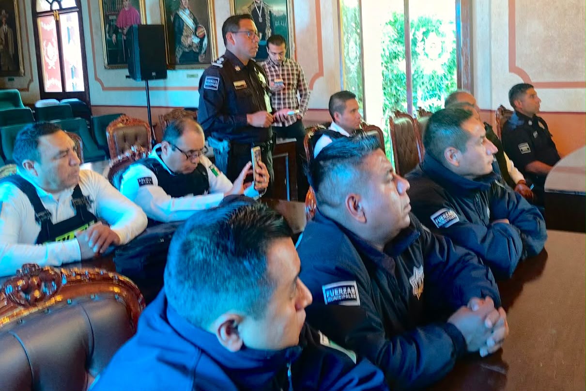 PERSONAL DE MOVILIDAD DEL AYUNTAMIENTO DE TLAXCALA SE CAPACITA EN DIGITALIZACIÓN DE INFRACCIONES