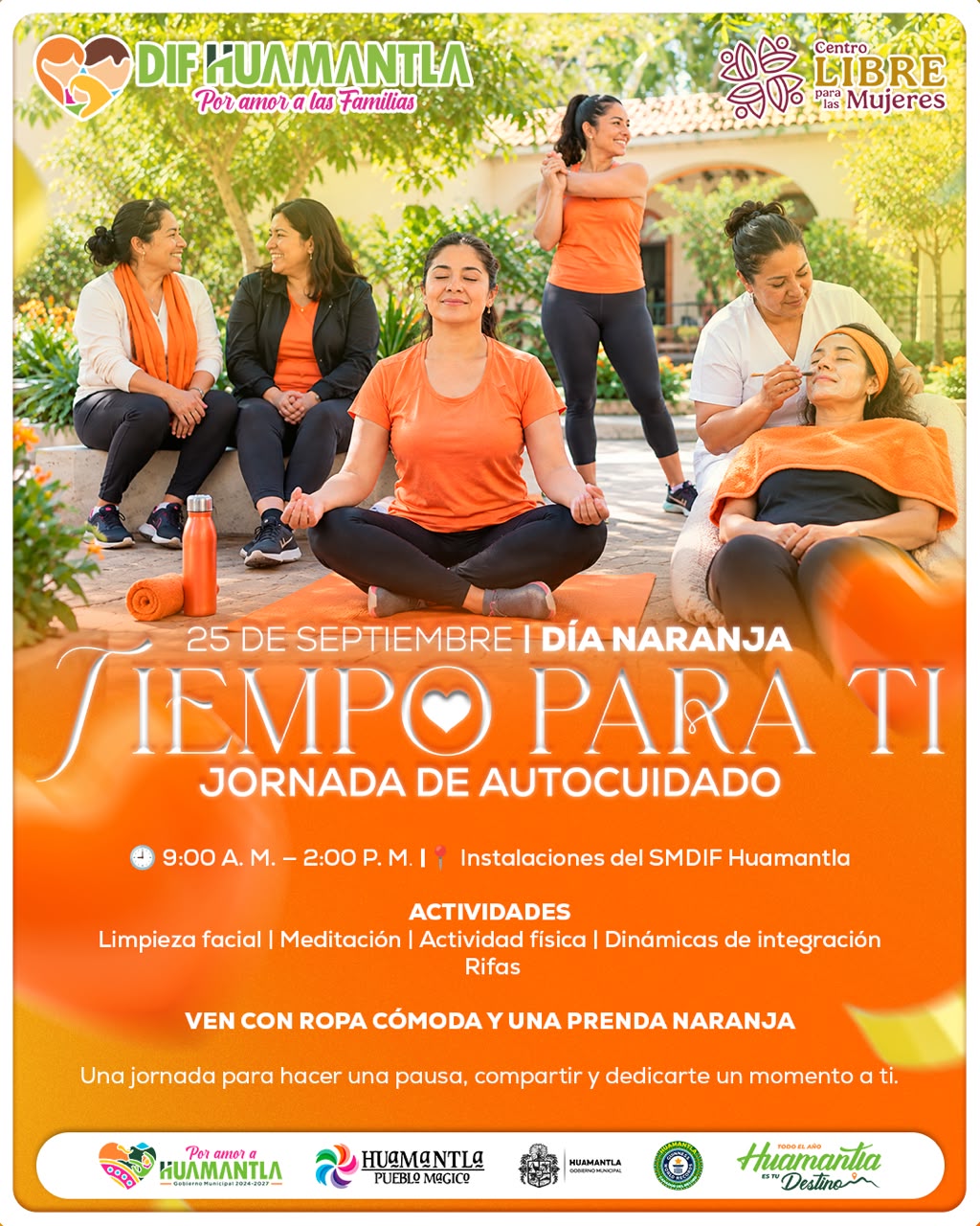 ROCÍO HERNÁNDEZ IMPULSA “TIEMPO PARA TI”, JORNADA DE AUTOCUIDADO PARA LAS MUJERES DE HUAMANTLA