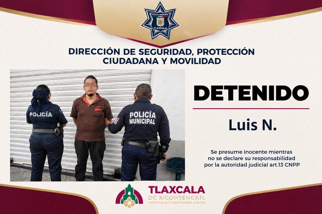 POLICÍA MUNICIPAL DE LA CAPITAL DETIENE A PERSONA CON MANDAMIENTO JUDICIAL VIGENTE Y LA REMITE A LA FISCALÍA