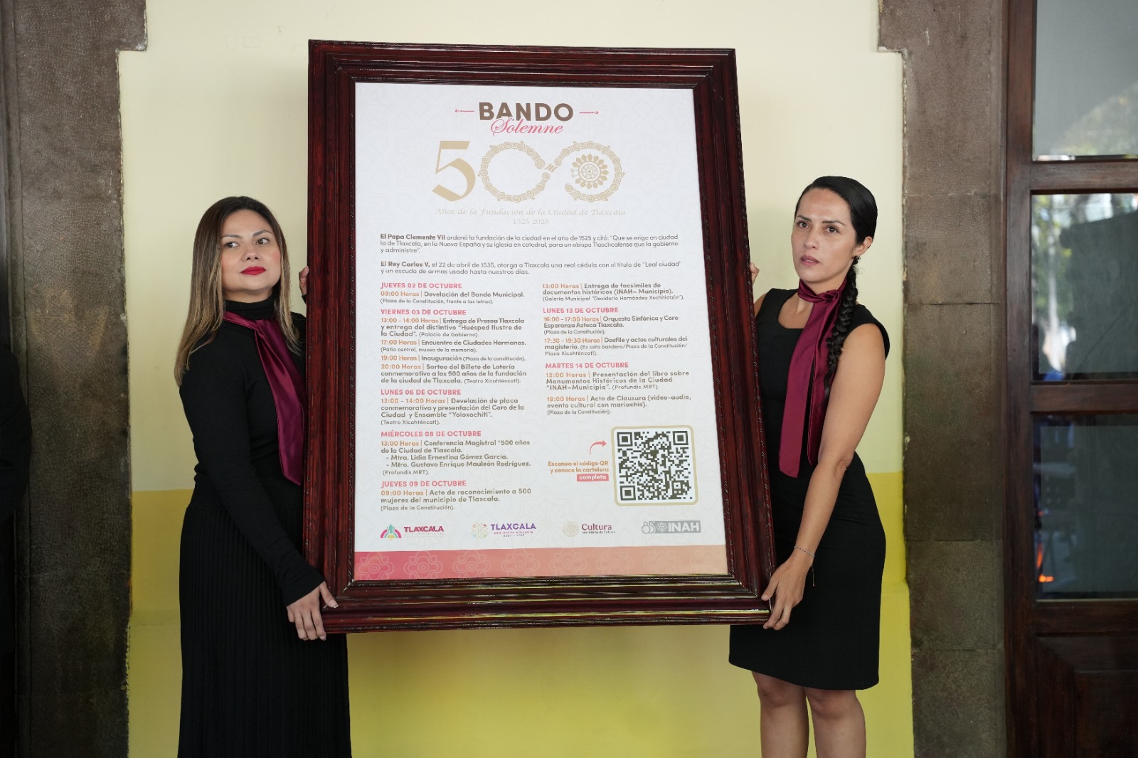 AYUNTAMIENTO DE TLAXCALA INVITA A LA CIUDADANÍA A PARTICIPAR EN EL INICIO DE LOS FESTEJOS POR LOS 501 AÑOS DE LA FUNDACIÓN DE LA CIUDAD
