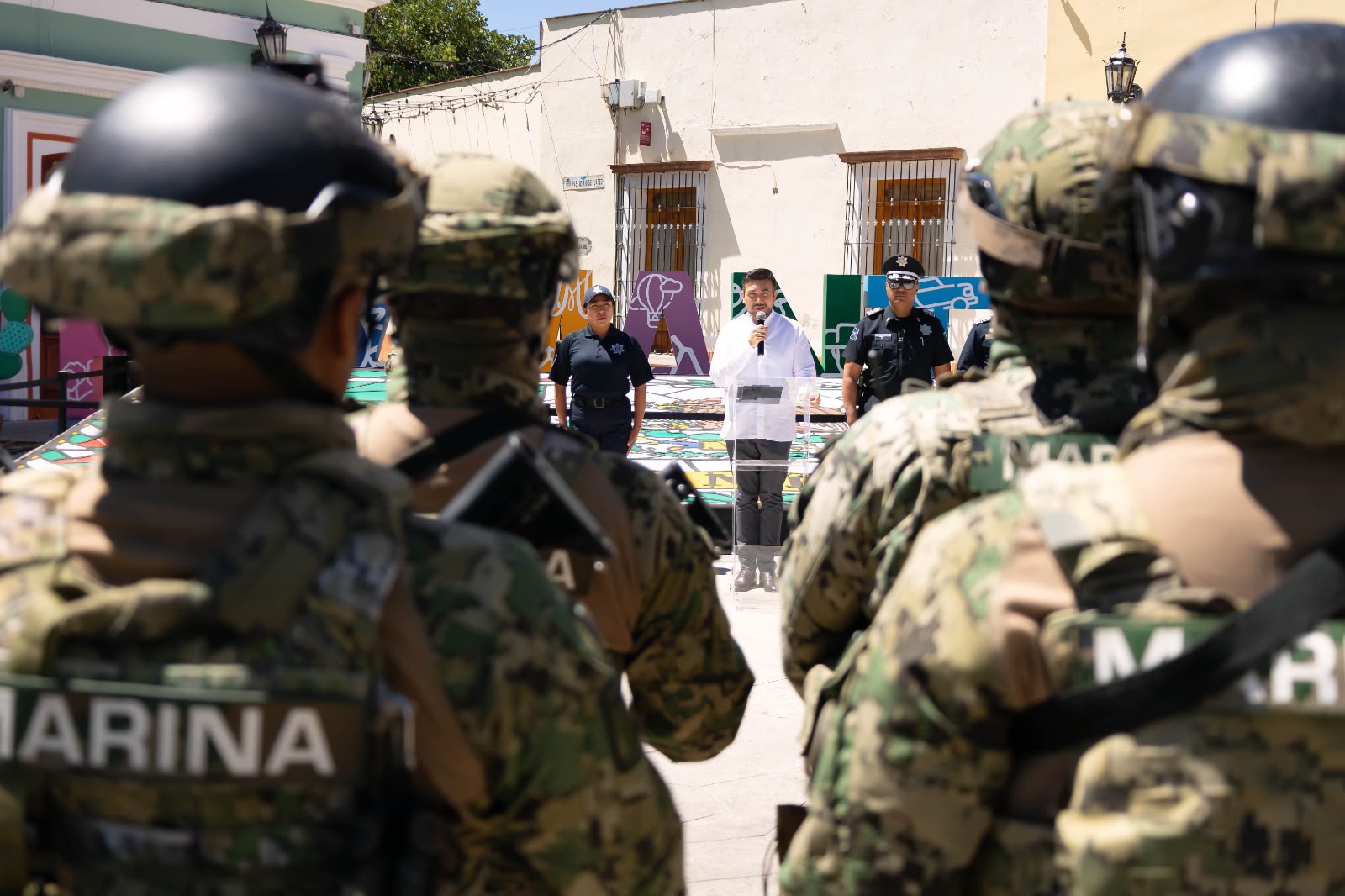 HUAMANTLA SE FORTALECE CON MAYOR COORDINACIÓN EN SEGURIDAD: CHAVA SANTOS
