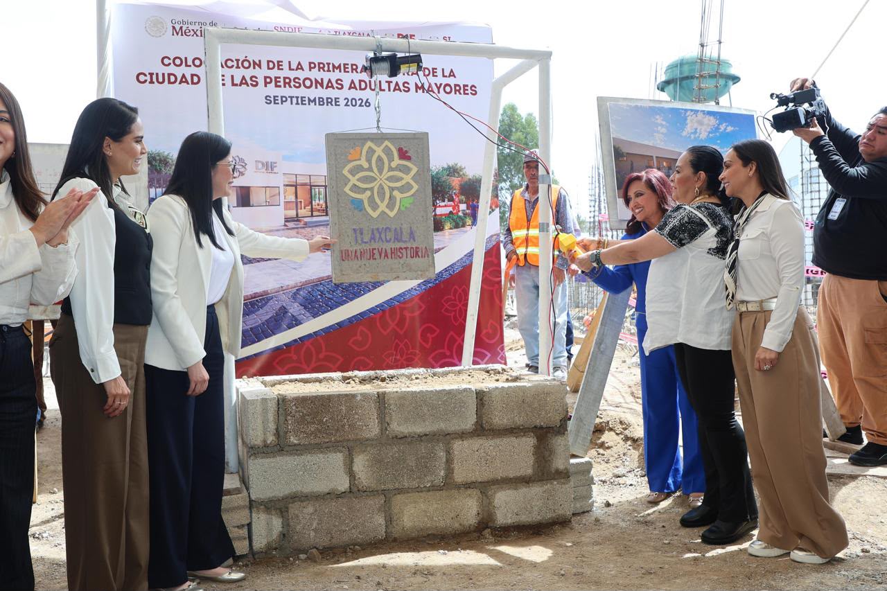 INICIA CONSTRUCCIÓN DE LA CIUDAD DEL ADULTO MAYOR EN CALPULALPAN.