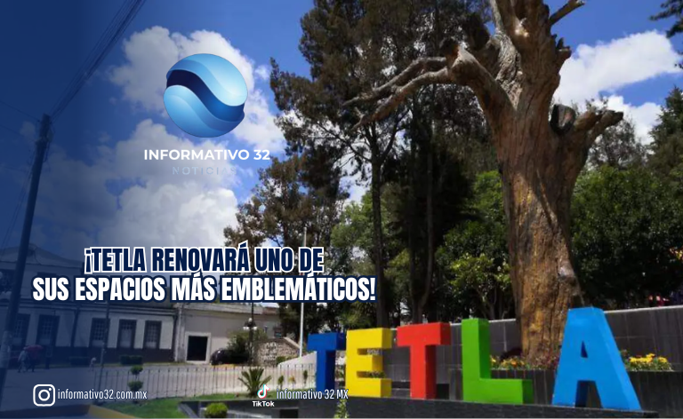 ¡TETLA RENOVARÁ UNO DE SUS ESPACIOS MÁS EMBLEMÁTICOS! INVIERTEN 1.8 MILLONES EN EL PARQUE DE LAS AMÉRICAS