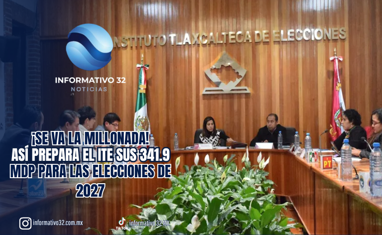 ¡SE VA LA MILLONADA! ASÍ PREPARA EL ITE SUS 341.9 MDP PARA LAS ELECCIONES DE 2027