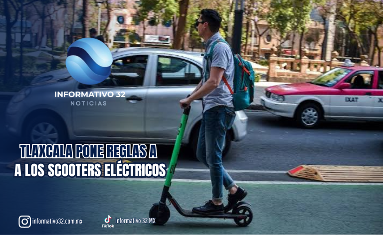 TLAXCALA PONE REGLAS A LOS SCOOTERS ELÉCTRICOS: CONOCE DÓNDE REGISTRARLOS Y CUÁNTO COSTARÁN LAS MULTAS