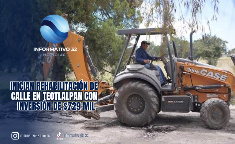 ¡MÁS OBRAS PARA TETLA! INICIAN REHABILITACIÓN DE CALLE EN TEOTLALPAN CON INVERSIÓN DE $729 MIL