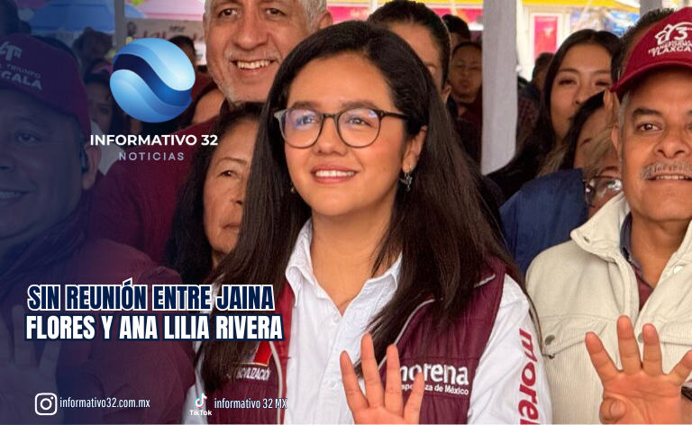 SIN REUNIÓN ENTRE JAINA FLORES Y ANA LILIA RIVERA; MORENA LLAMA A LA UNIDAD EN TLAXCALA