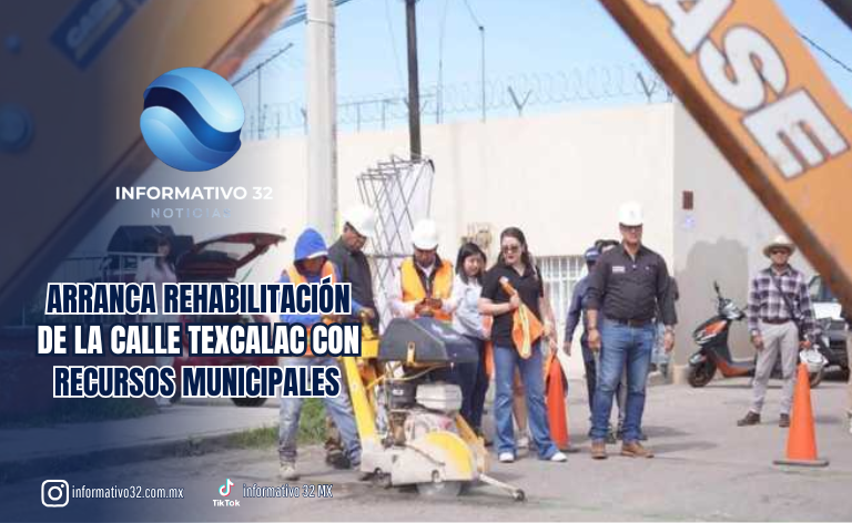 ACTIPAC TENDRÁ MEJORES VIALIDADES: ARRANCAN TRABAJOS EN LA CALLE TEXCALAC