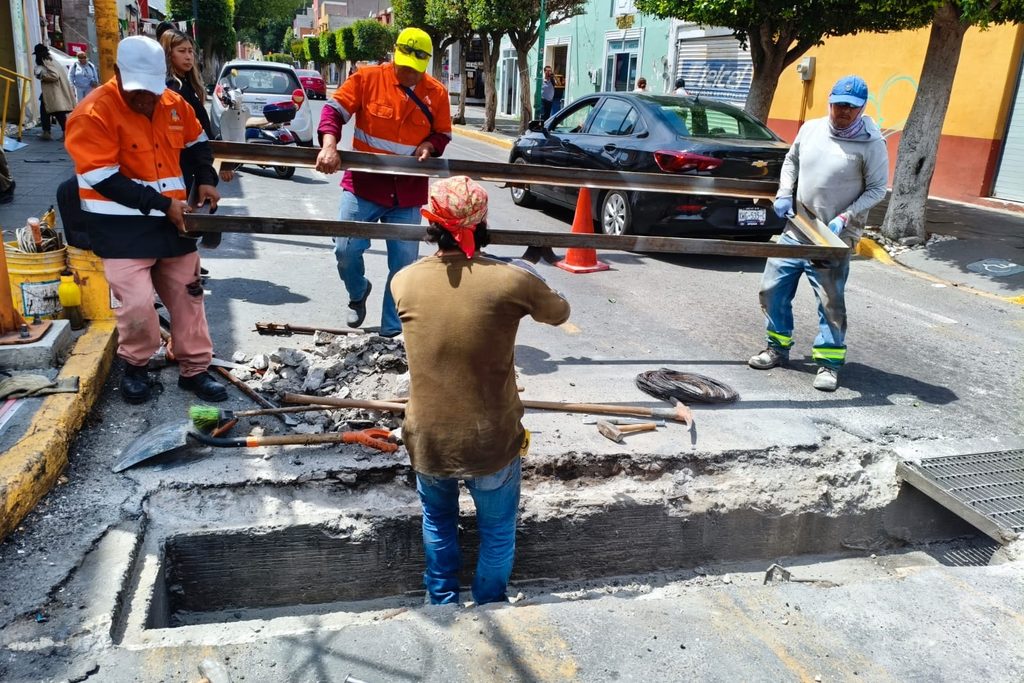 AYUNTAMIENTO DE TLAXCALA MEJORA CONDICIONES DE MOVILIDAD EN CALLE MIGUEL LIRA Y ORTEGA DEL CENTRO HISTÓRICO
