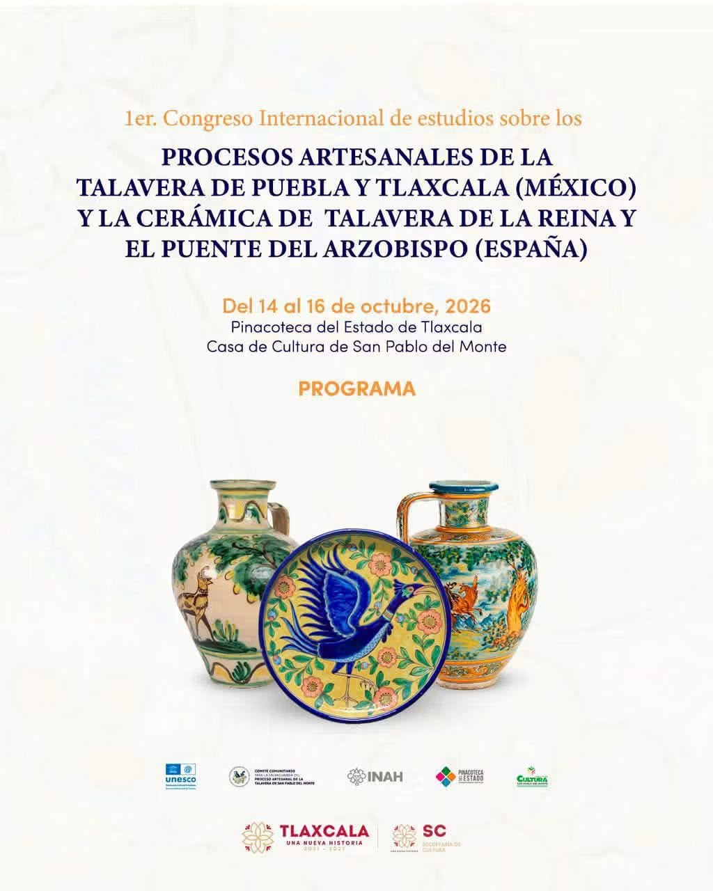 TALAVERA TLAXCALTECA SE PROYECTA AL MUNDO EN CONGRESO INTERNACIONAL.