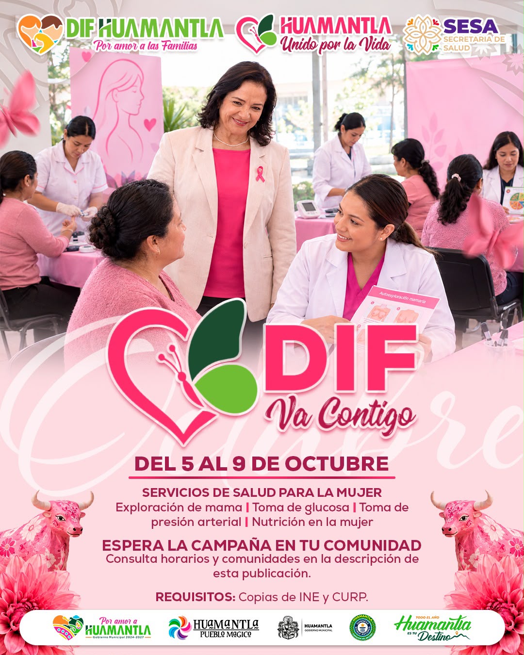 SMDIF HUAMANTLA ARRANCA “DIF VA CONTIGO” PARA ACERCAR SERVICIOS DE SALUD A LAS COMUNIDADES
