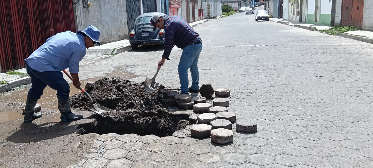¡EL TRABAJO NO SE DETIENE EN HUAMANTLA!