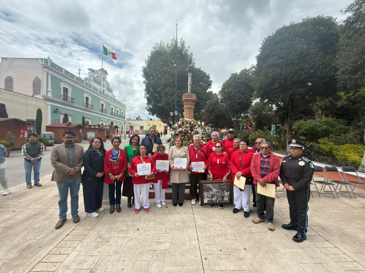 HUAMANTLA CONMEMORA 58 AÑOS DEL PASO DEL FUEGO OLÍMPICO DE MÉXICO 1968