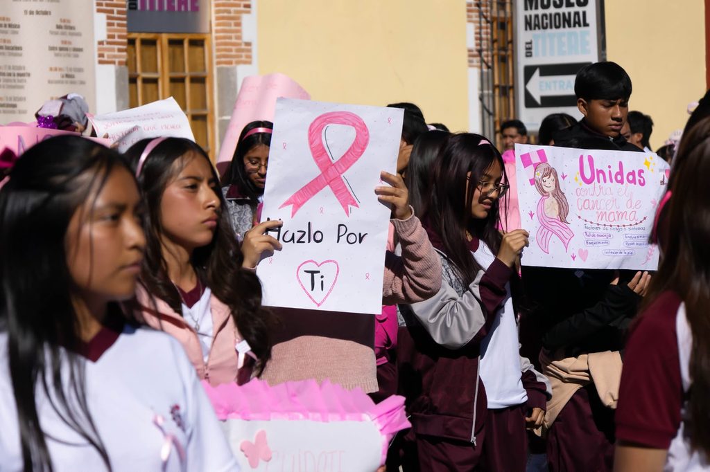 ROCÍO HERNÁNDEZ COMPARTE MENSAJE DE FORTALEZA Y ESPERANZA DURANTE JORNADA DE PREVENCIÓN DEL CÁNCER EN HUAMANTLA