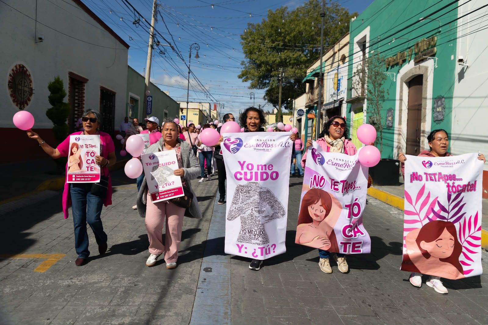 CON UN MENSAJE DE VIDA Y ESPERANZA, ROCÍO HERNÁNDEZ ENCABEZA JORNADA DE CONCIENTIZACIÓN SOBRE EL CÁNCER DE MAMA